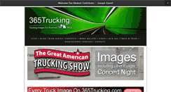 Desktop Screenshot of 365trucking.com