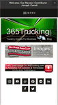 Mobile Screenshot of 365trucking.com