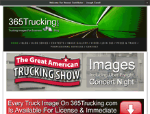 Tablet Screenshot of 365trucking.com